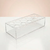 Vaso Centro de Mesa em Acrílico Transparente
